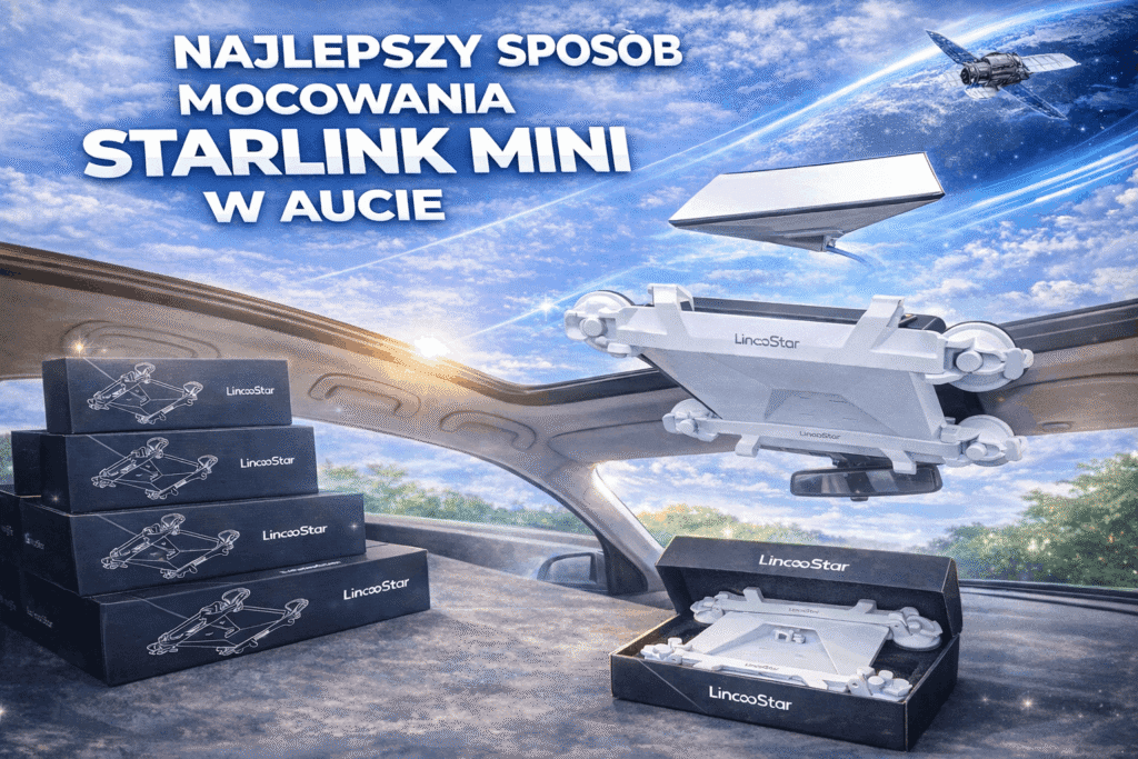 mocowanie starlink na szybie 1